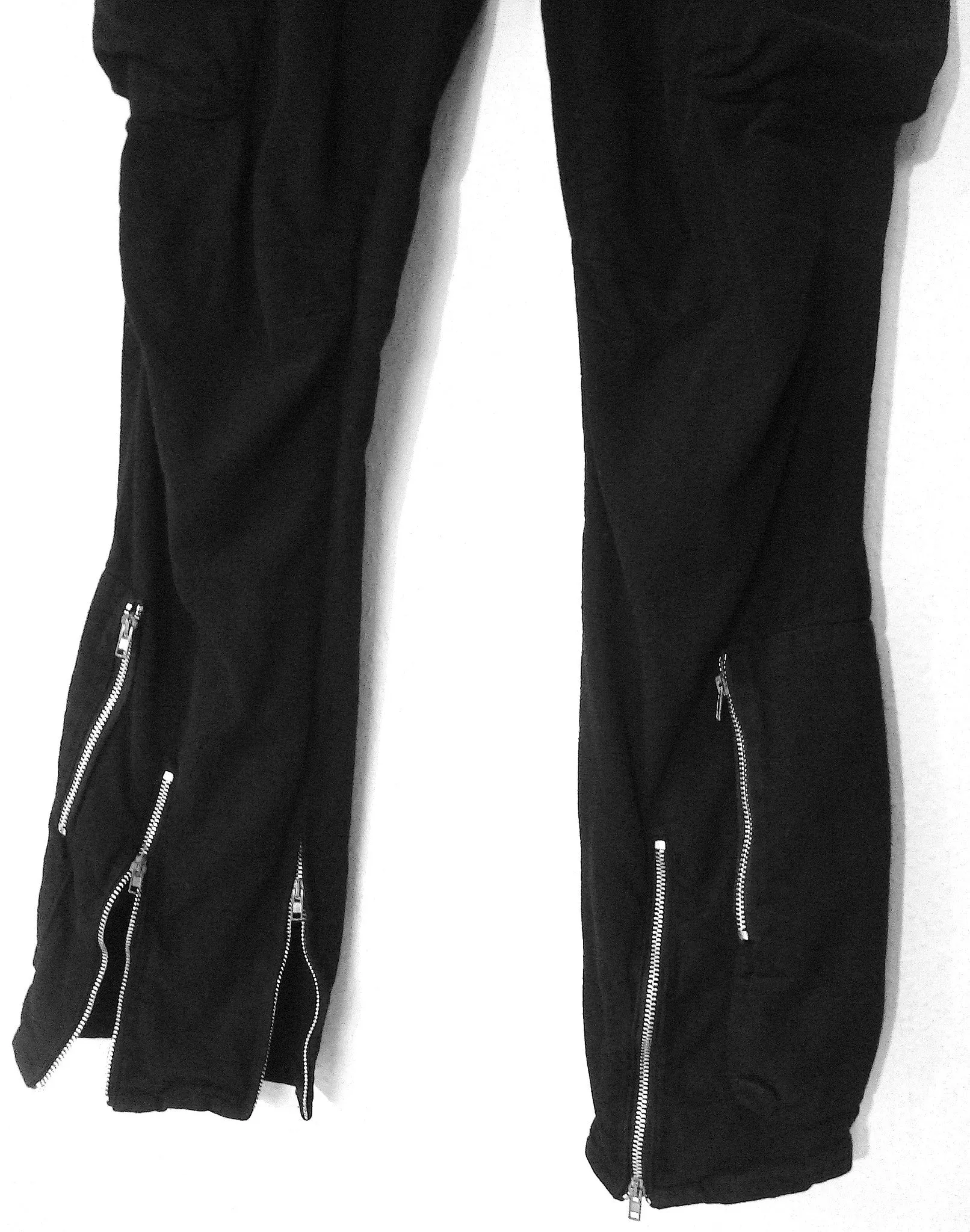 1999 Bondage Trousers with Cargo Pockets and Zipper Details