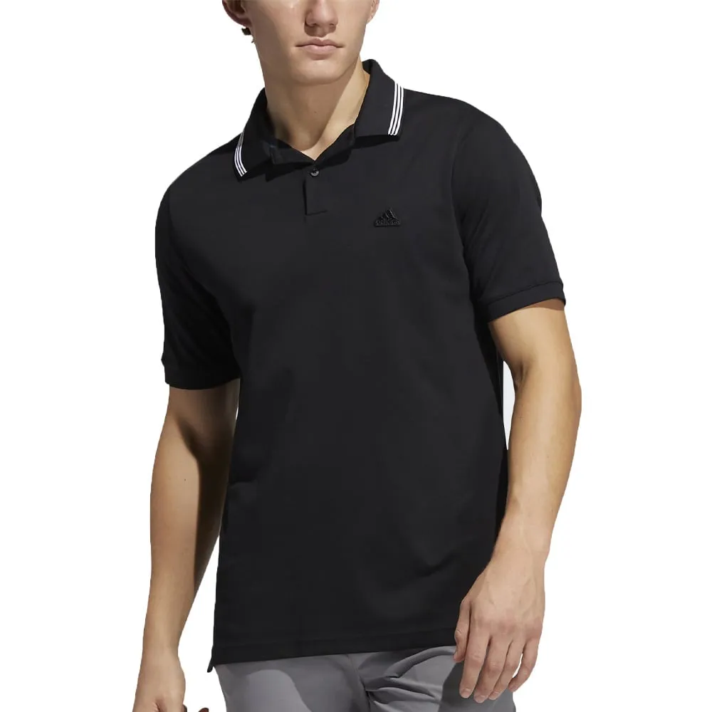 adidas Go-To Pique Polo Shirt - Black/White