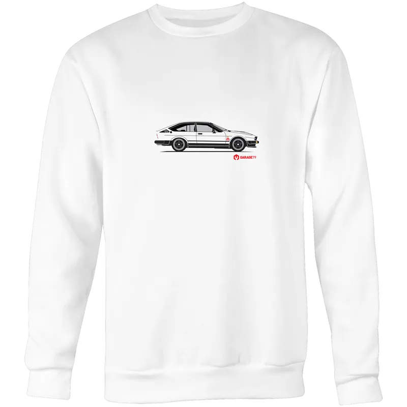 Alfa - Crew Neck Jumper Sweatshirt