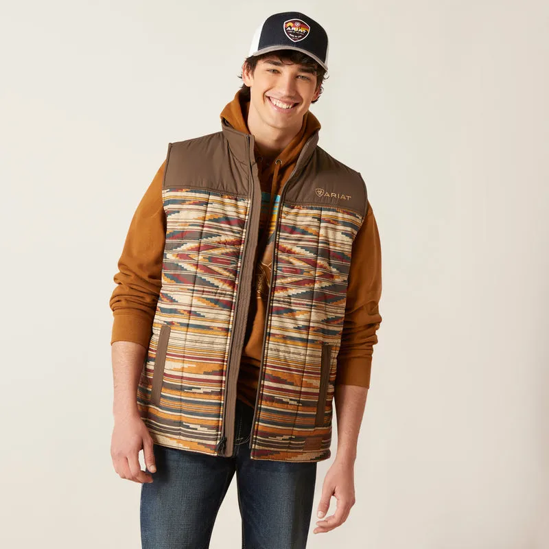 'Ariat' Men's Chimayo Crius Insulated Vest - Sunset Saltillo