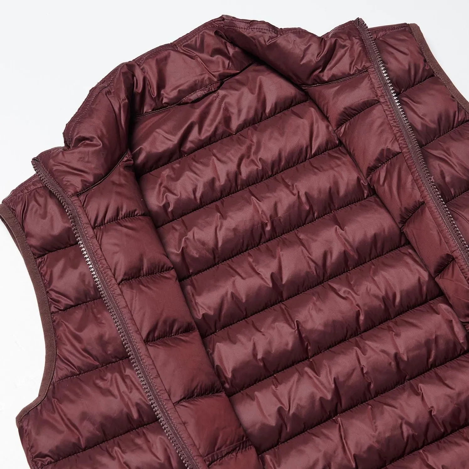 Barbour Gilet Bretby in Maroon Truffle  MGI0024BR71