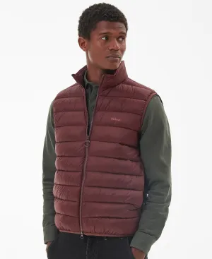 Barbour Gilet Bretby in Maroon Truffle  MGI0024BR71