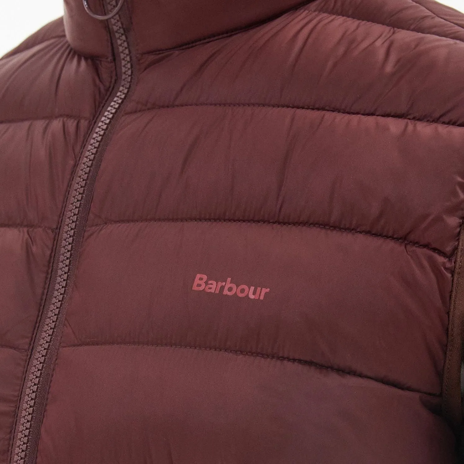 Barbour Gilet Bretby in Maroon Truffle  MGI0024BR71