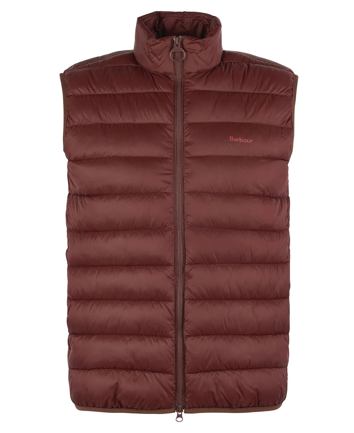 Barbour Gilet Bretby in Maroon Truffle  MGI0024BR71