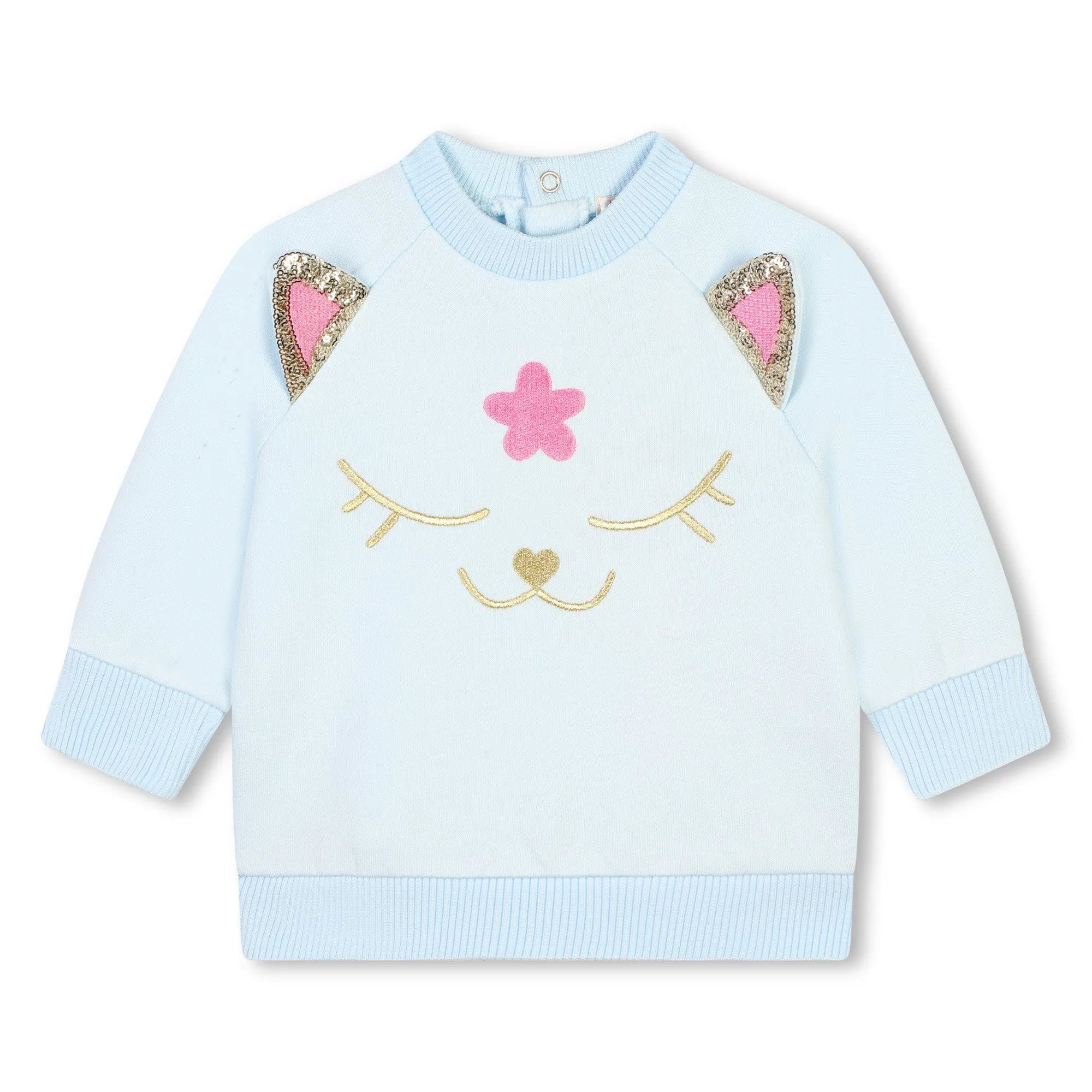 Billieblush Baby Blue Sweatshirt & Trousers Set