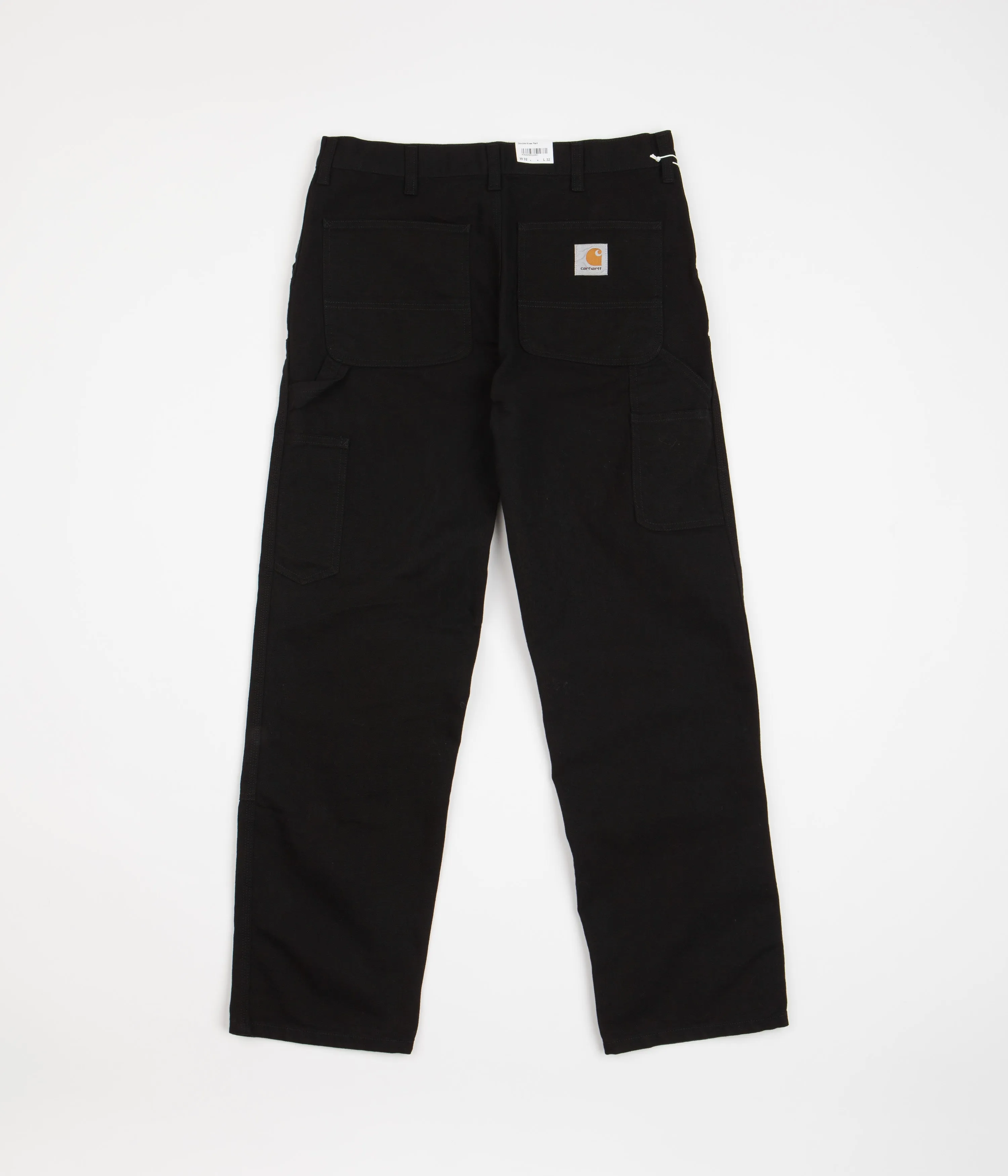 Carhartt Double Knee Pants - Black Rinsed