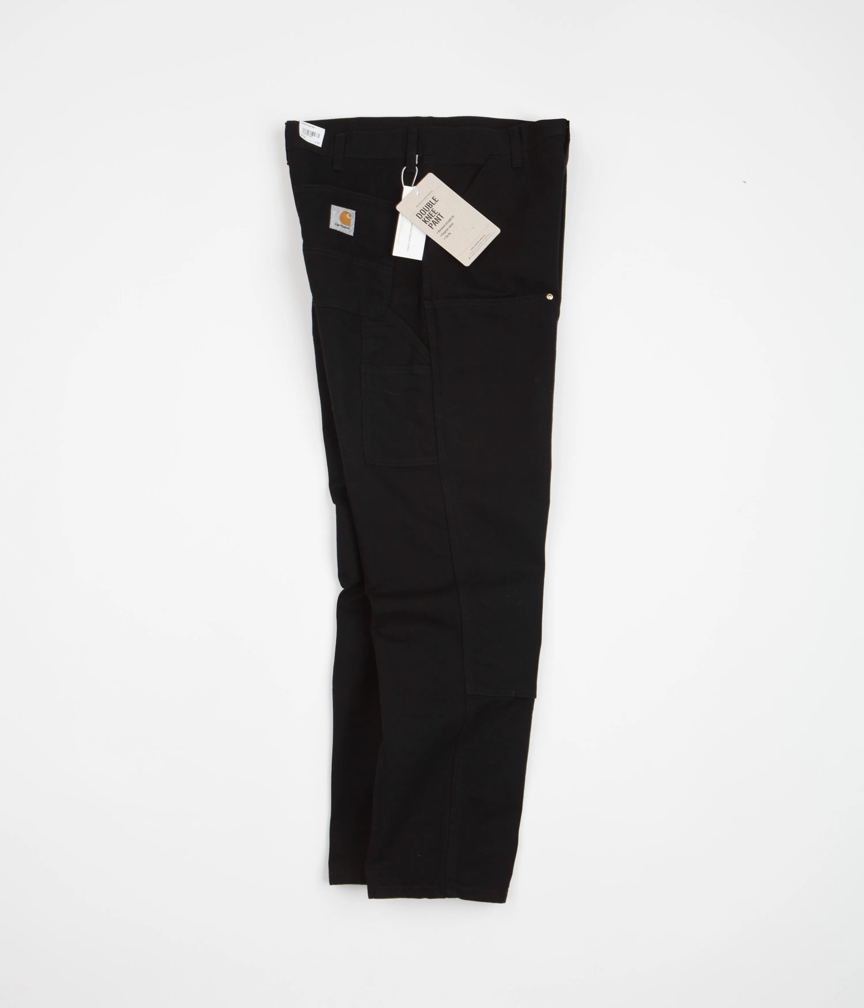 Carhartt Double Knee Pants - Black Rinsed