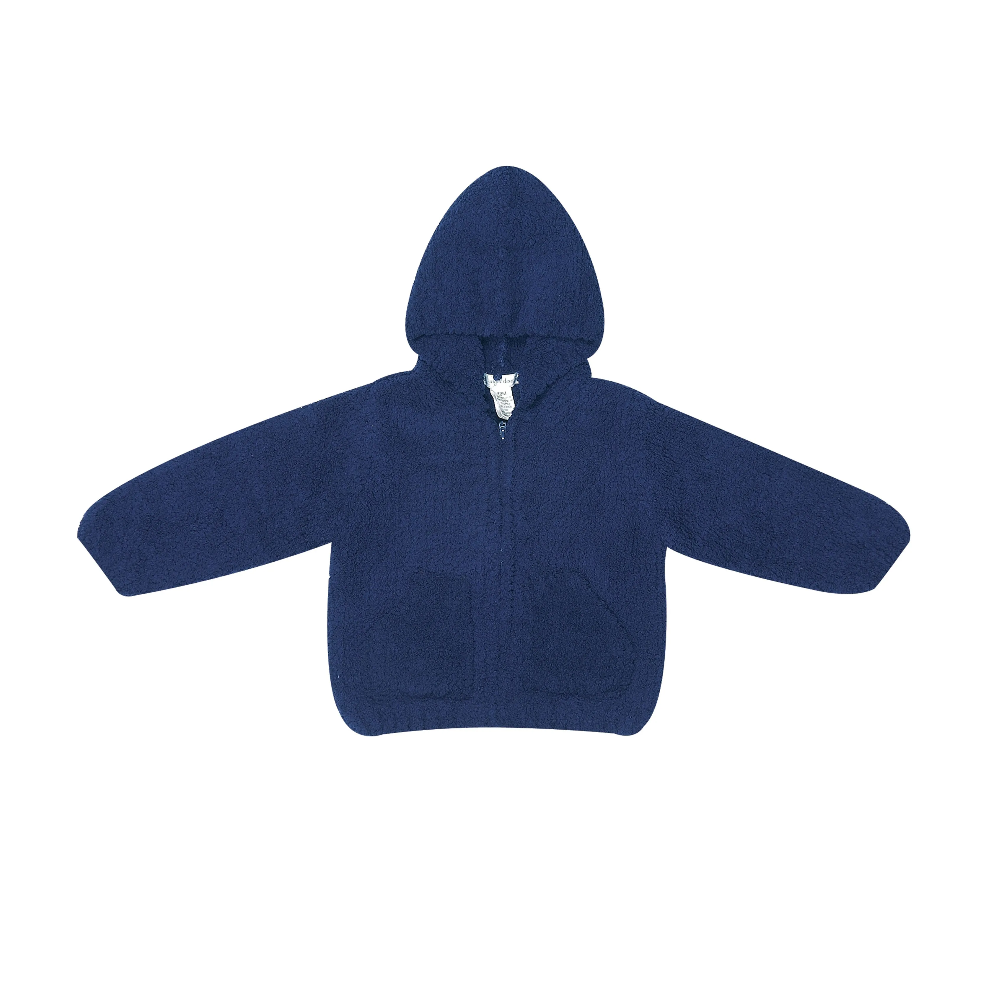 Chenille Hoodie - Navy