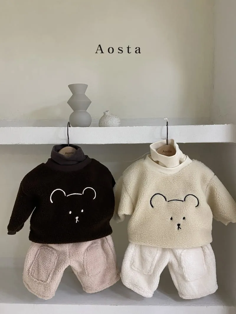 Chocolate Teddy Sweater (Dark)