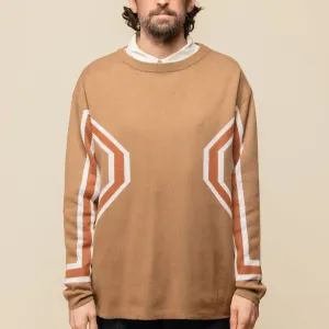 DEMARCOLAB - Idea from DD Knitted Sweater - Brown