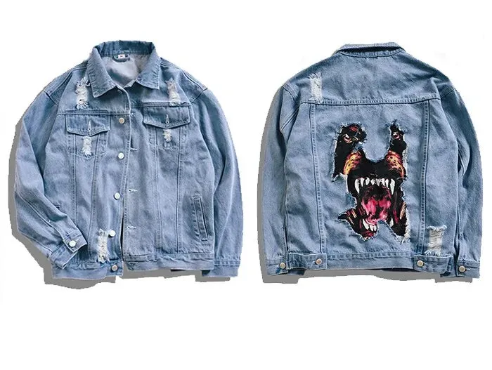 Dog Patch Denim Jacket