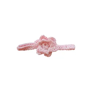 Dolls Flower Head Band - Soft Pink