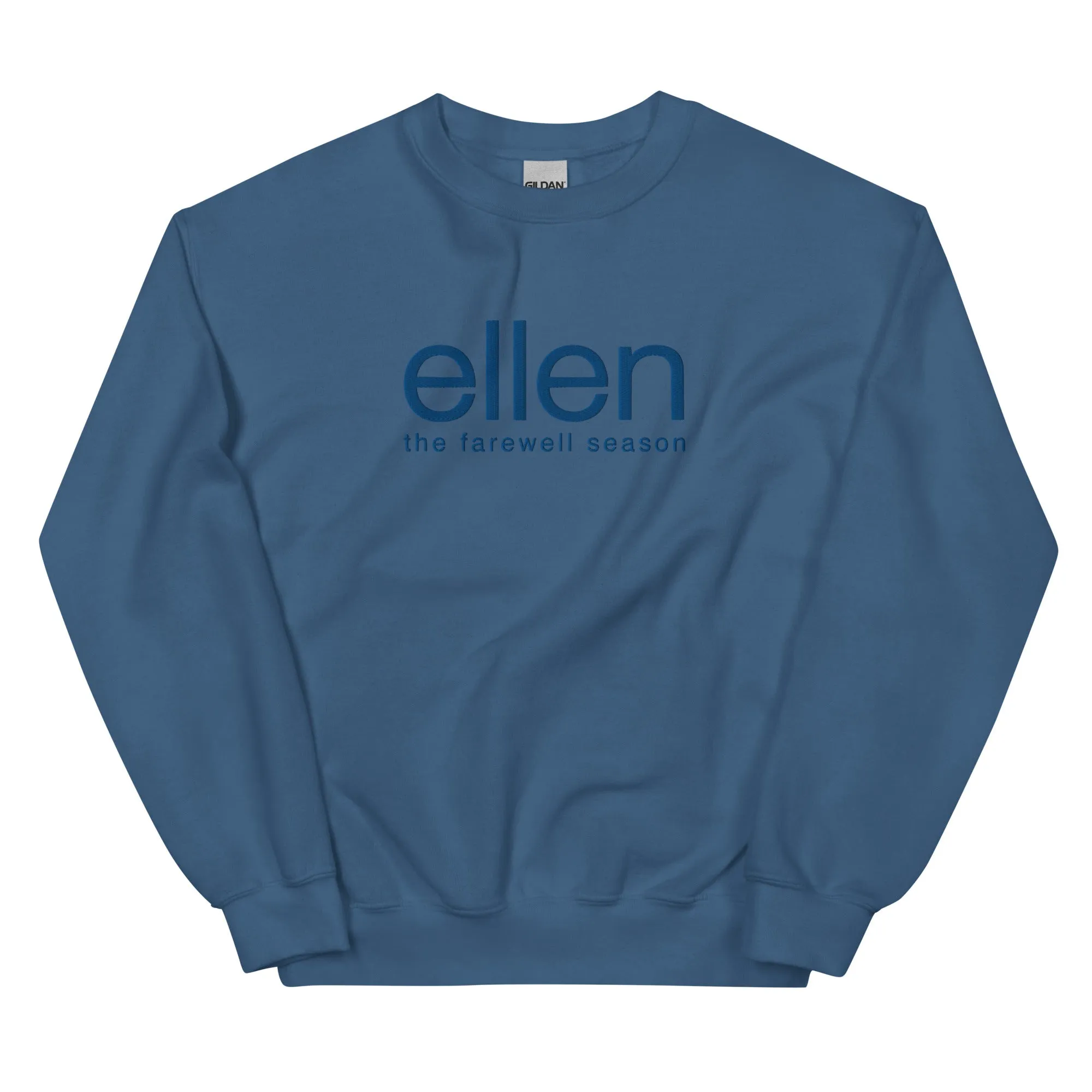 Ellen Show Crew Sweater-Blue