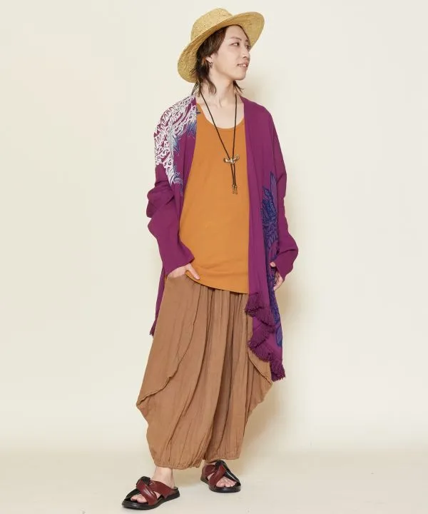 Gradient Tribal Flower KIMONO Cardigan