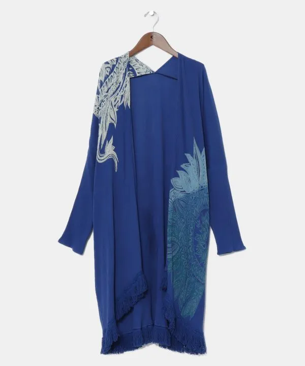 Gradient Tribal Flower KIMONO Cardigan