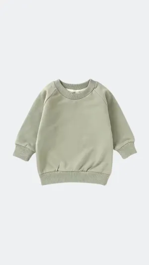 Green Organic Cotton Sweater