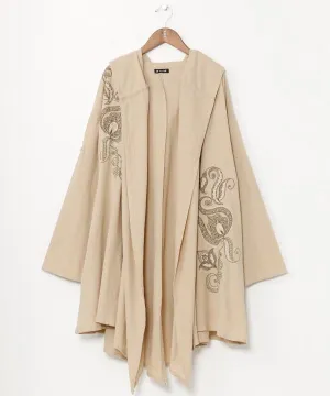 Henna Embroidered Cotton Cardigan