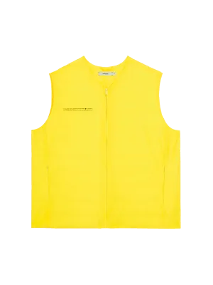 Men FLWRDWN™ Lite Puffer Vest—saffron yellow