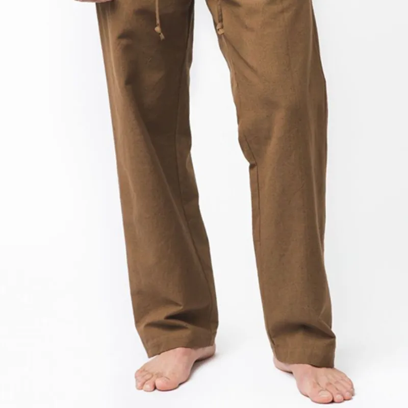 Men's Classic Casual Pocket Linen Pants 76695746K