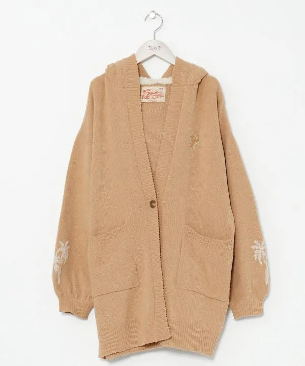 Mole Knit Hoodie Cardigan