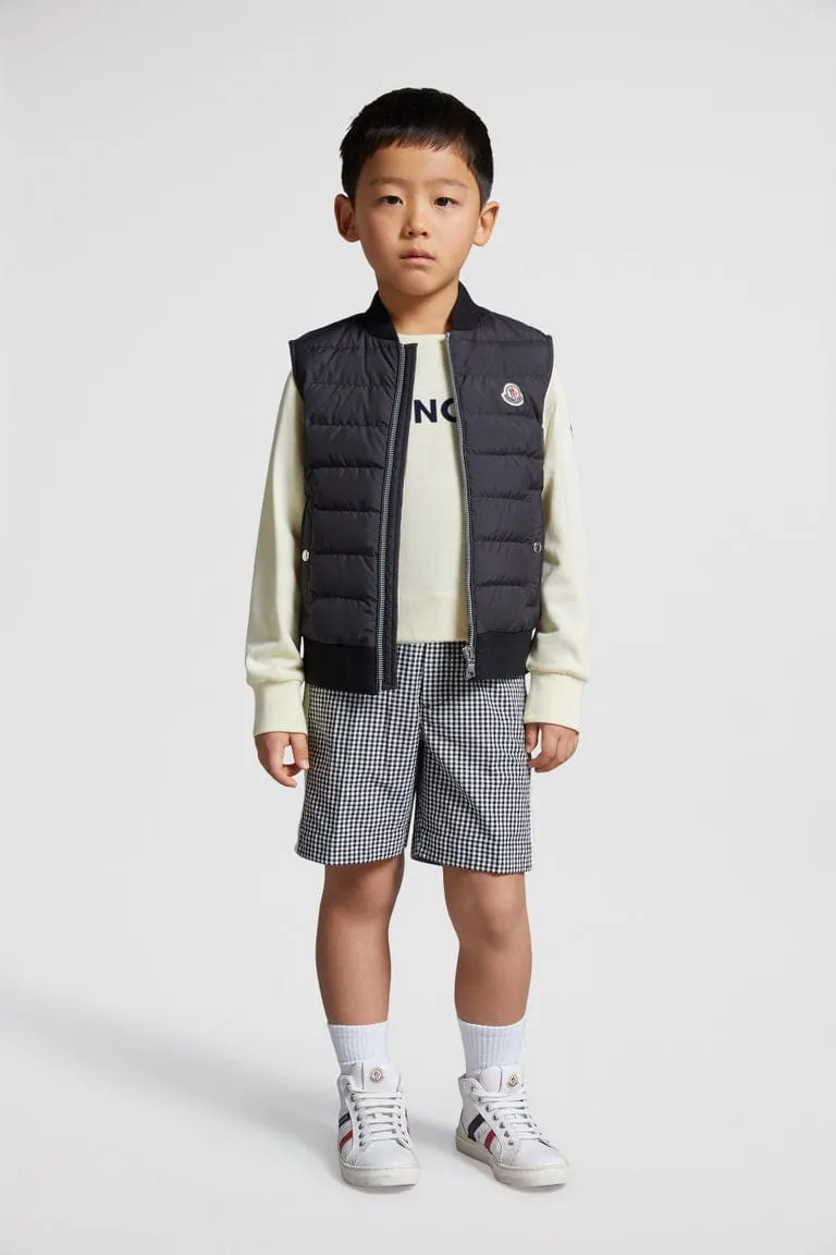 Moncler Enfant Boys Down Padded Olu Gilet in Black