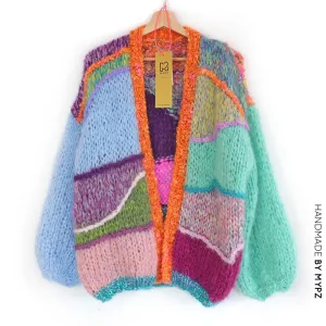 MYPZ Chunky Mohair Cardigan Landscapes