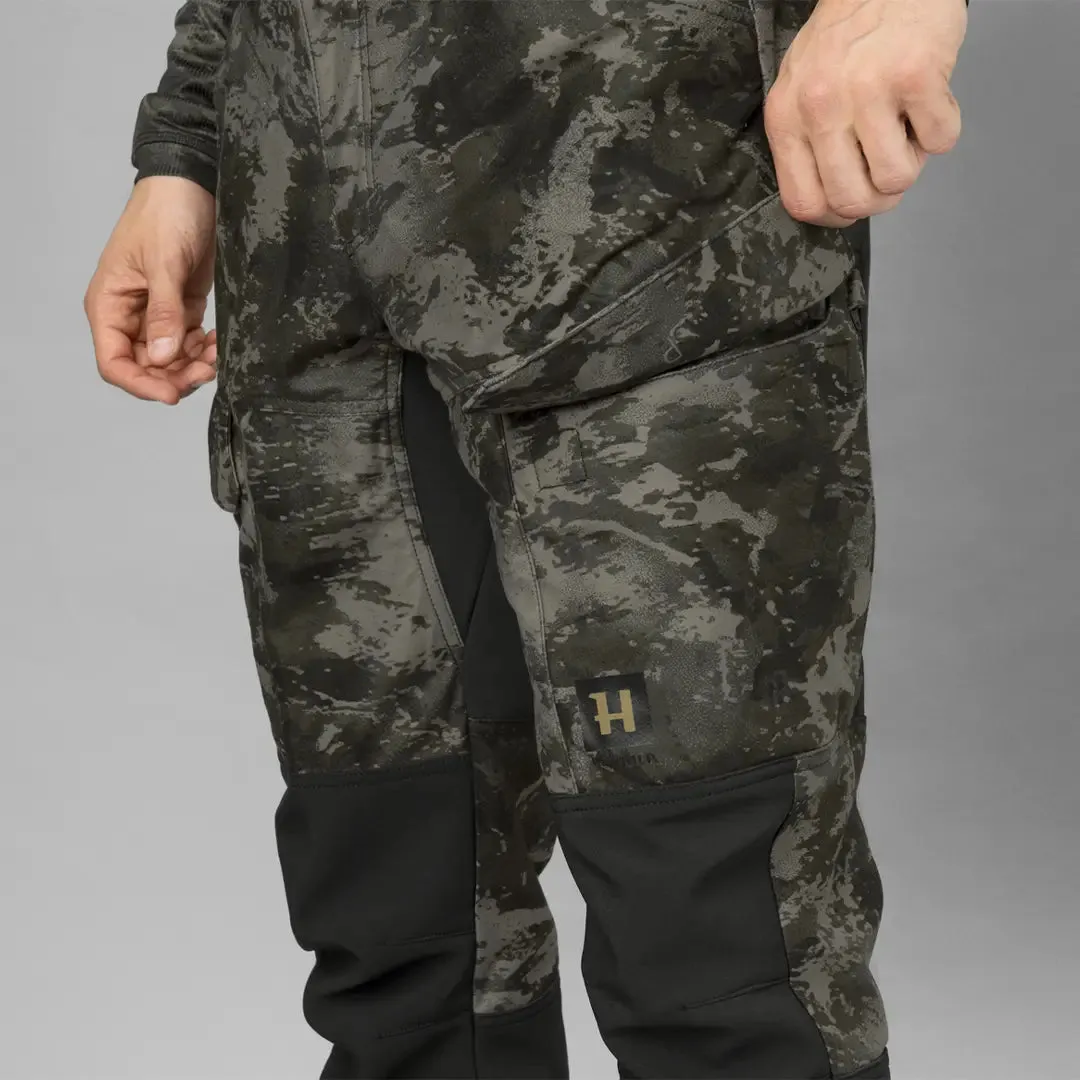 NOCTYX Camo Silent Trousers - AXIS MSP Black/Black by Harkila