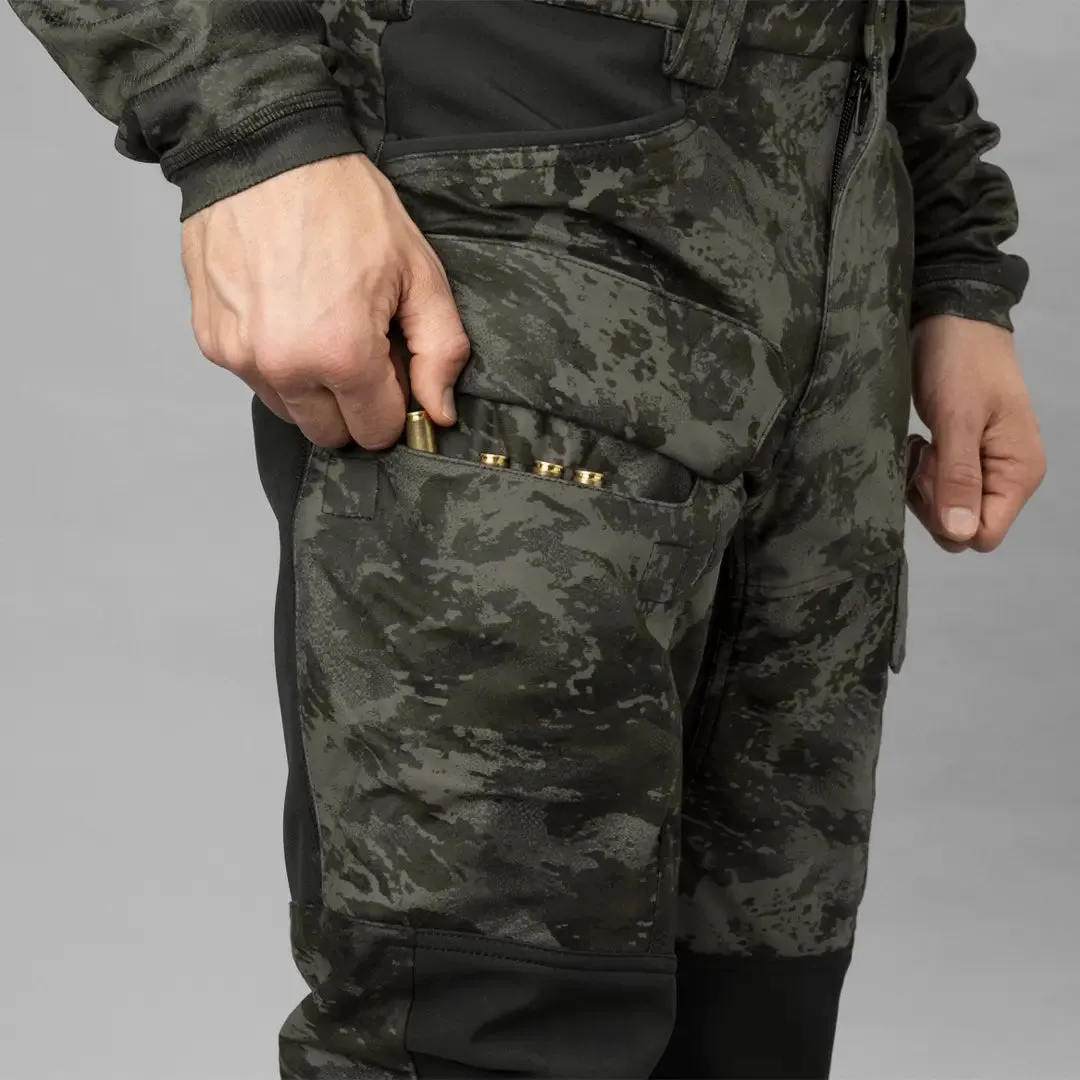 NOCTYX Camo Silent Trousers - AXIS MSP Black/Black by Harkila