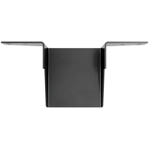 OHU Black Powder-Coated Ornamental Joist Hanger for 4x6 with Strong-Drive® SDS Screws