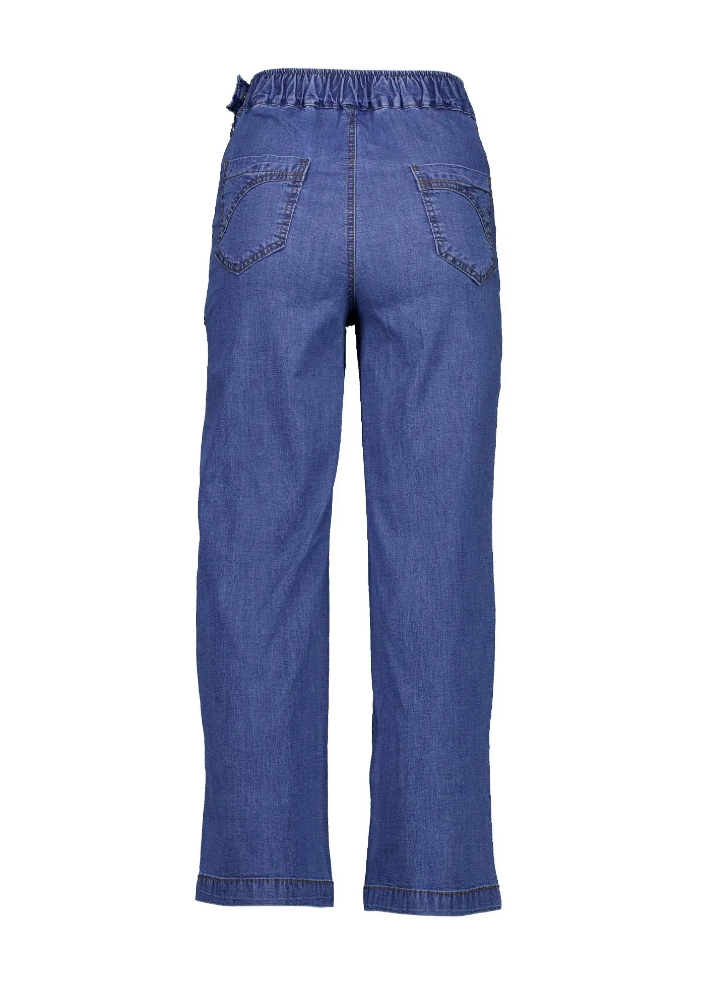 Olga de Polga Peggy Ligera Jeans - Light Wash in Summer Denim