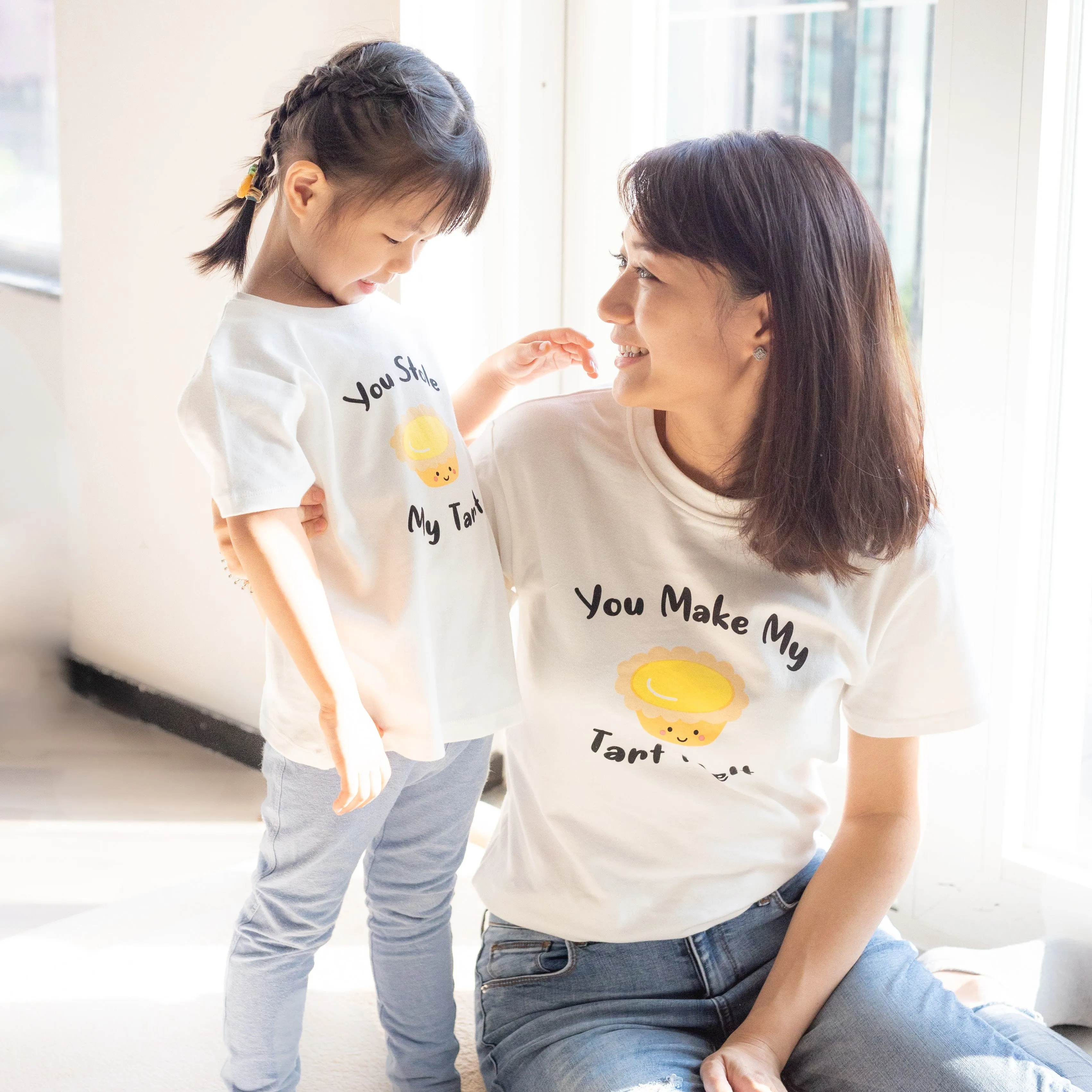 Organic Cotton Toddler Kid’s T-Shirt - Egg Tart