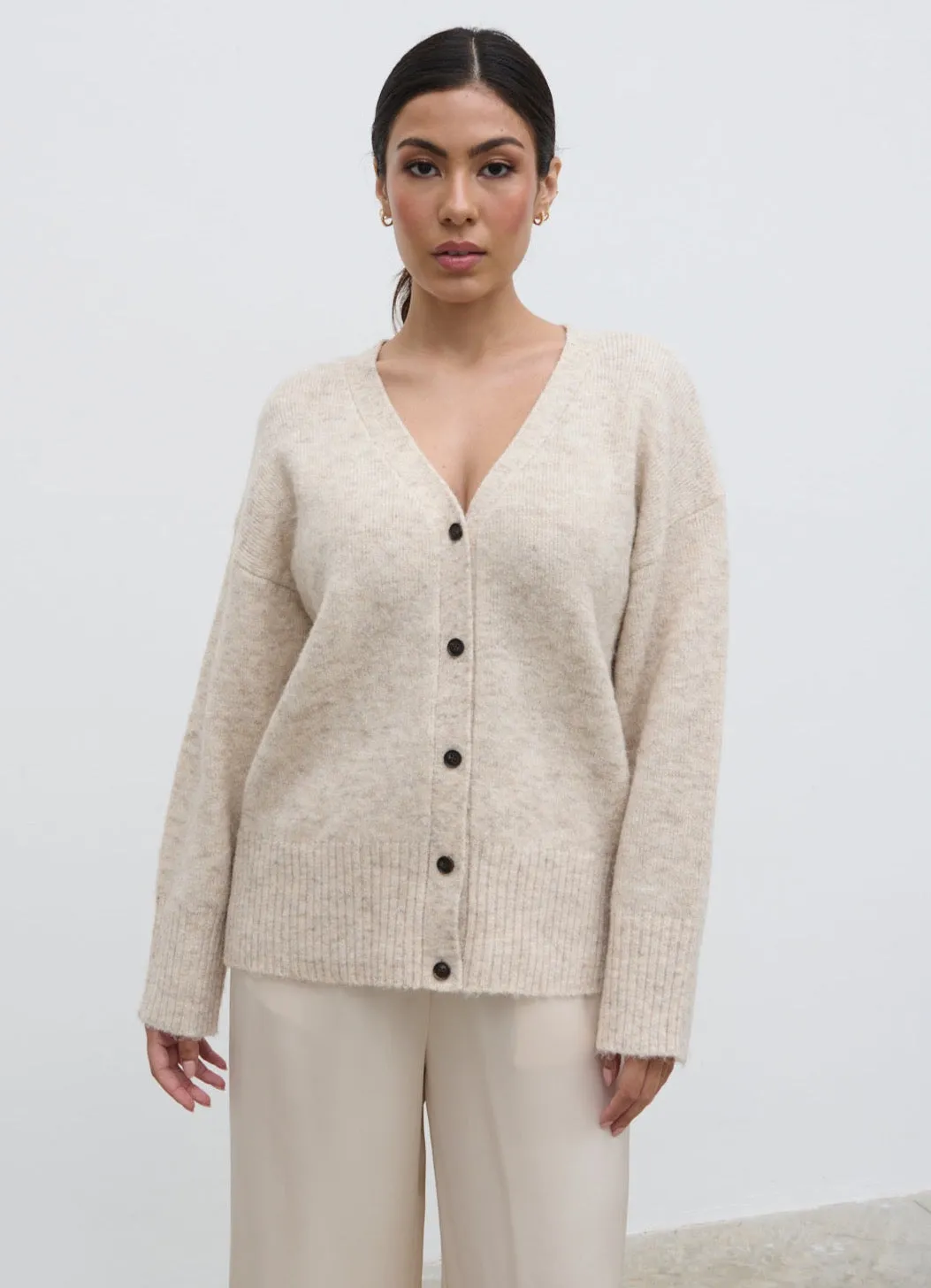 Otto Knit Cardigan - Cream