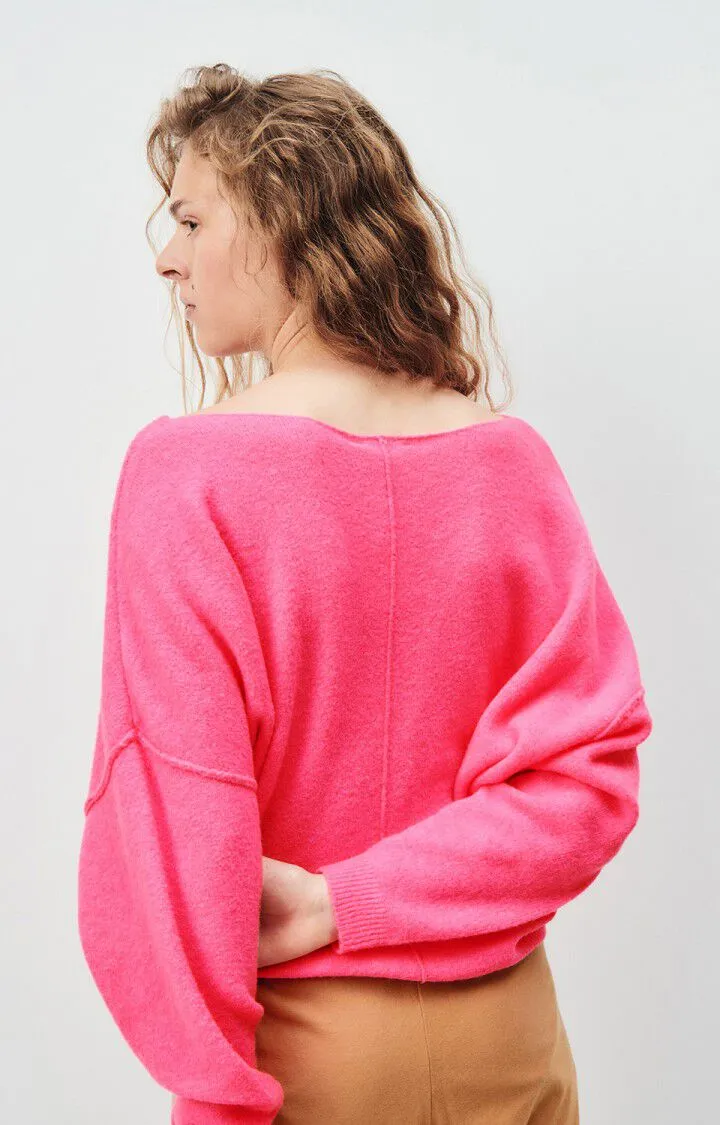 Pullover Dam225 Rose-Fluo