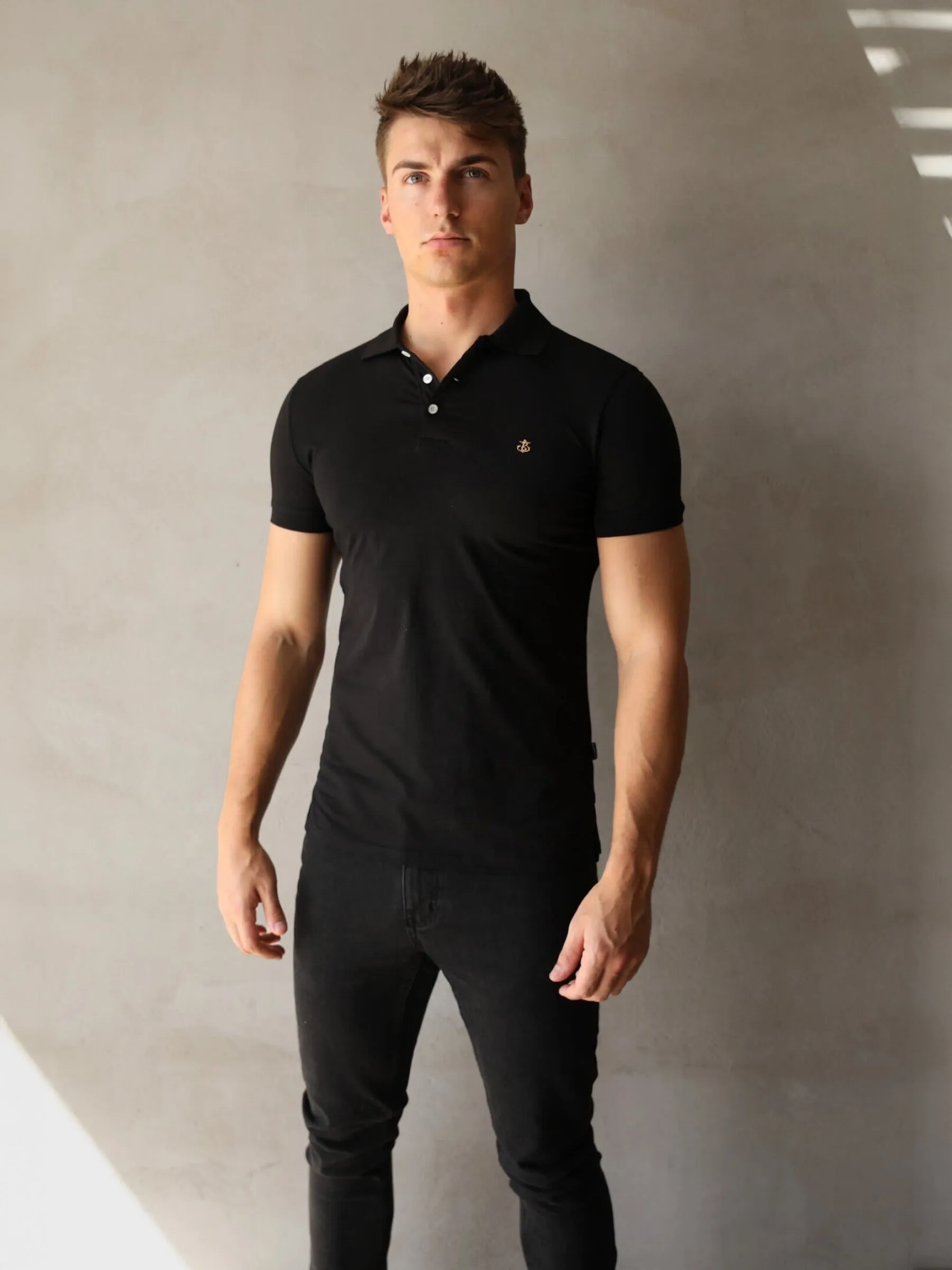 Ryton Soft Polo - Black