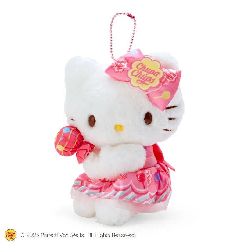 Sanrio Hello Kitty x Chupa Chups collab mascot plushie