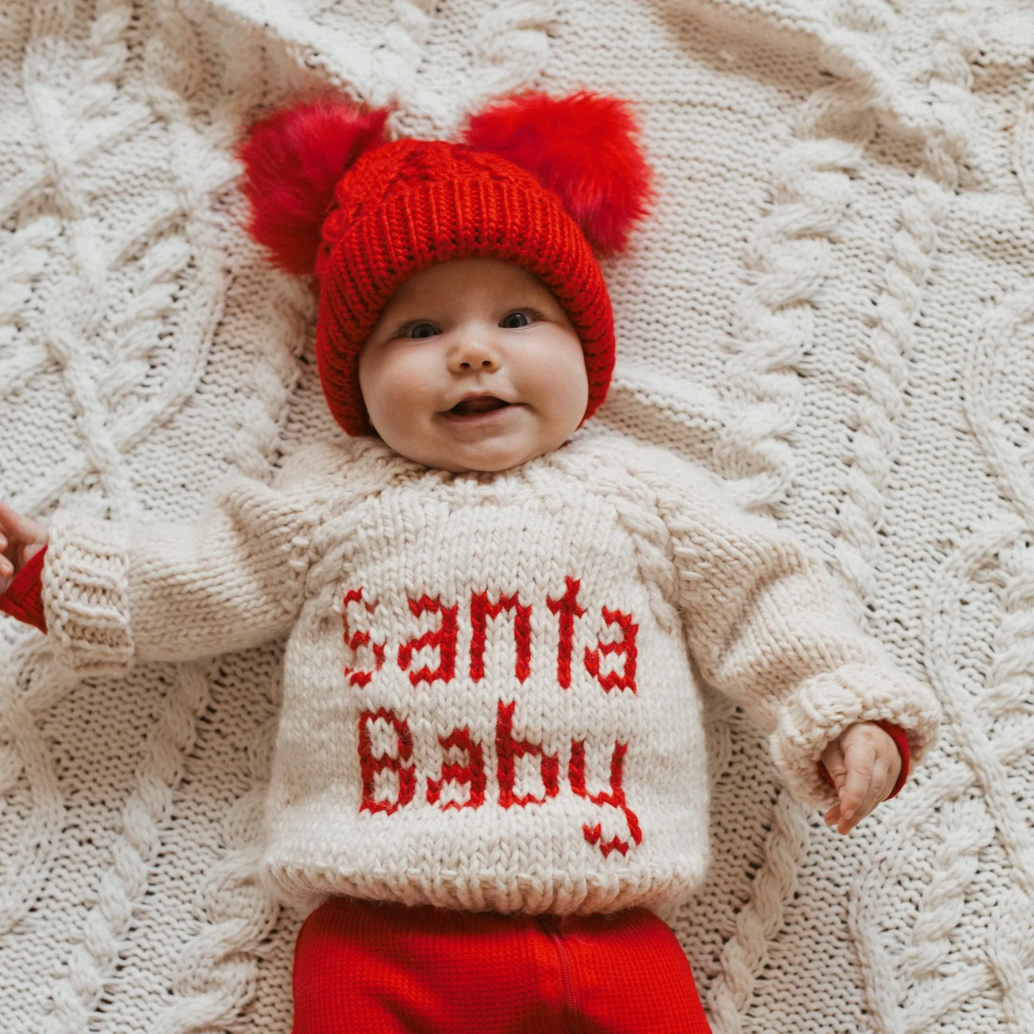 Santa Baby Crew Neck Sweater