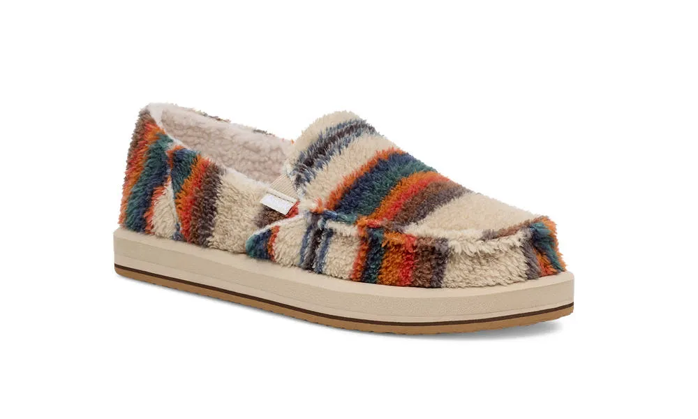 Sanuk Womens Donna ST Warm Stripe Light Multi