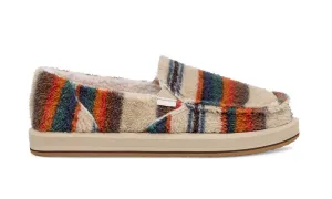 Sanuk Womens Donna ST Warm Stripe Light Multi