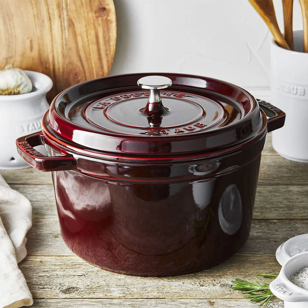 Staub 5 QT Tall Cocotte - Grenadine