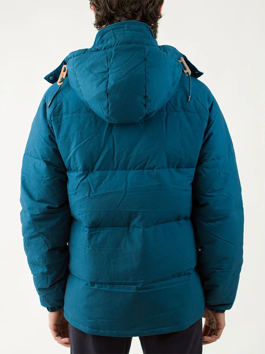 Summit Down Insulated Parka in Petrol