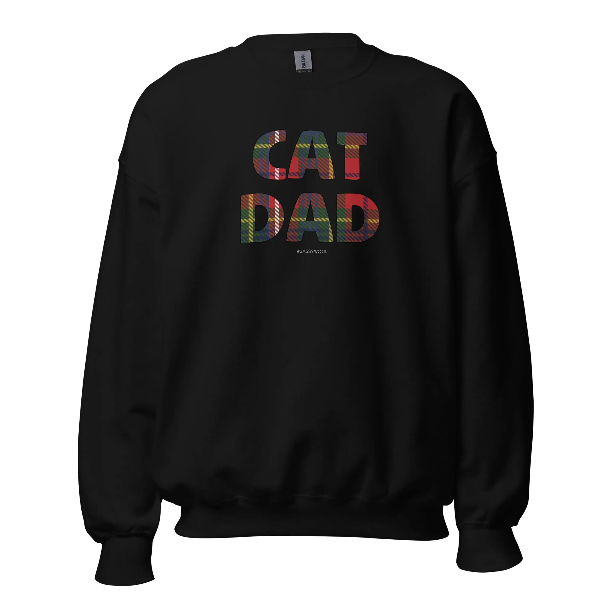 Sweatshirt Cat Dad Deck The Paws