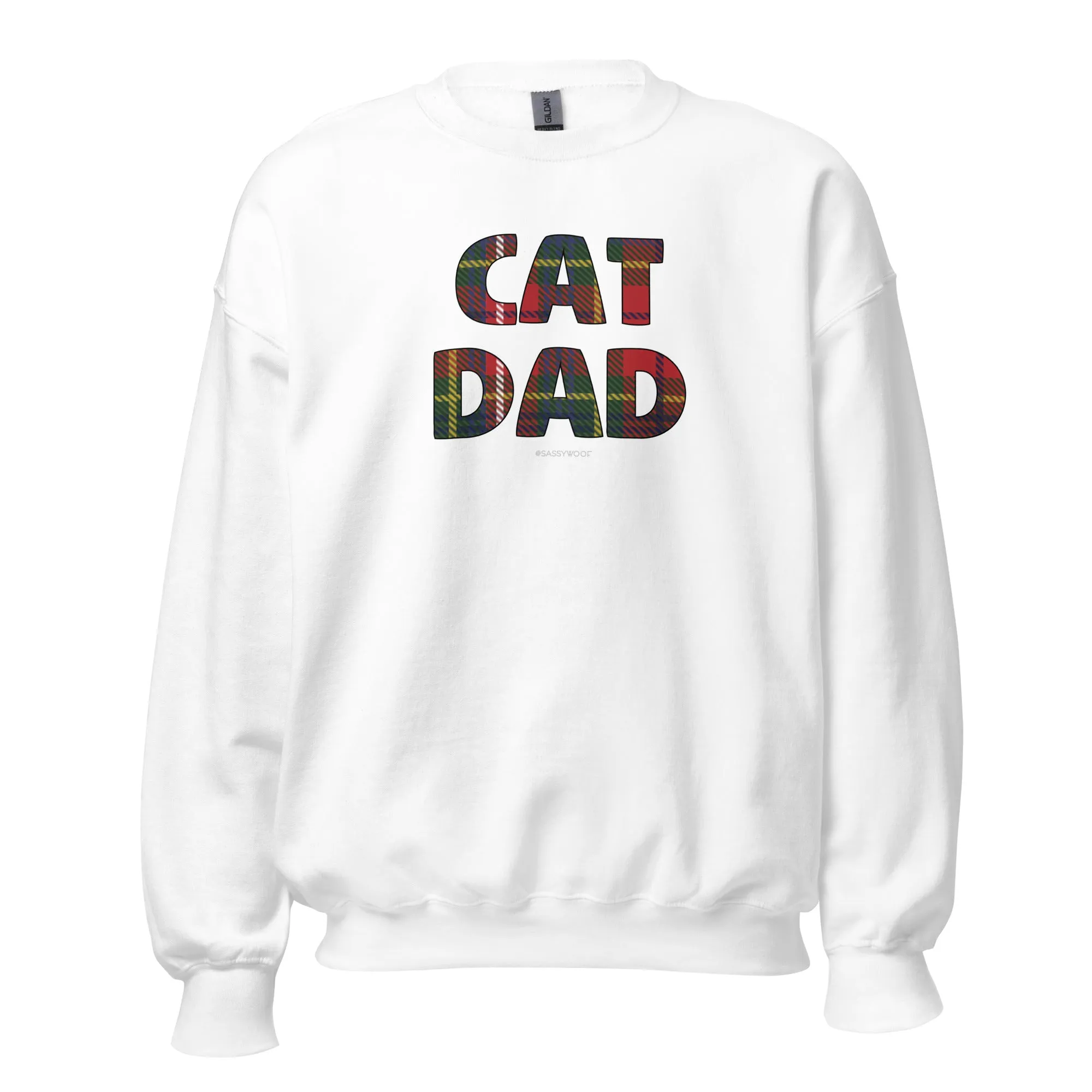 Sweatshirt Cat Dad Deck The Paws