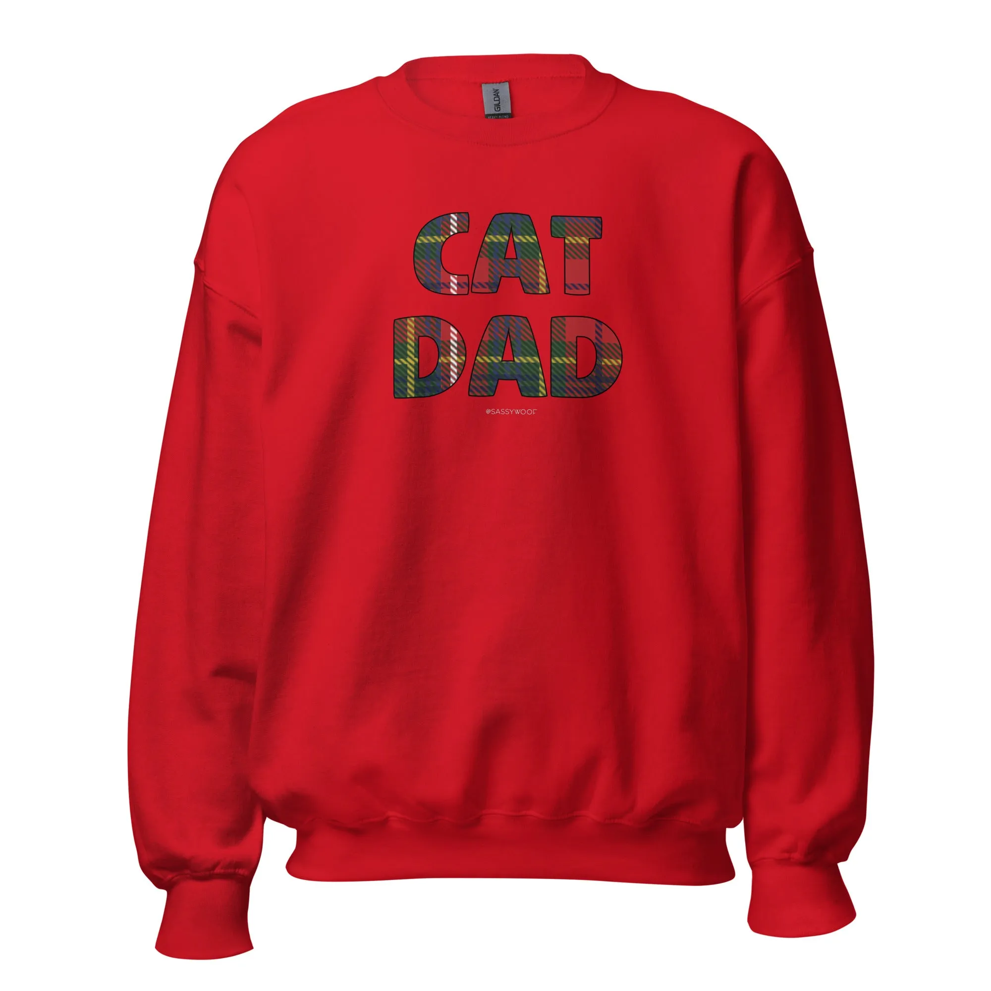 Sweatshirt Cat Dad Deck The Paws