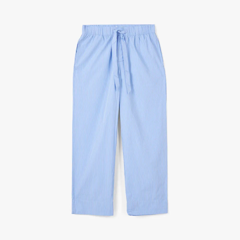 Tekla Poplin Pants / Pin Stripes