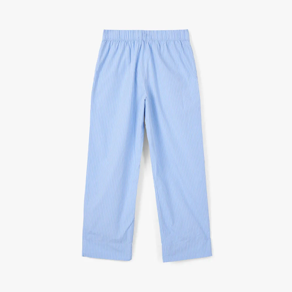 Tekla Poplin Pants / Pin Stripes