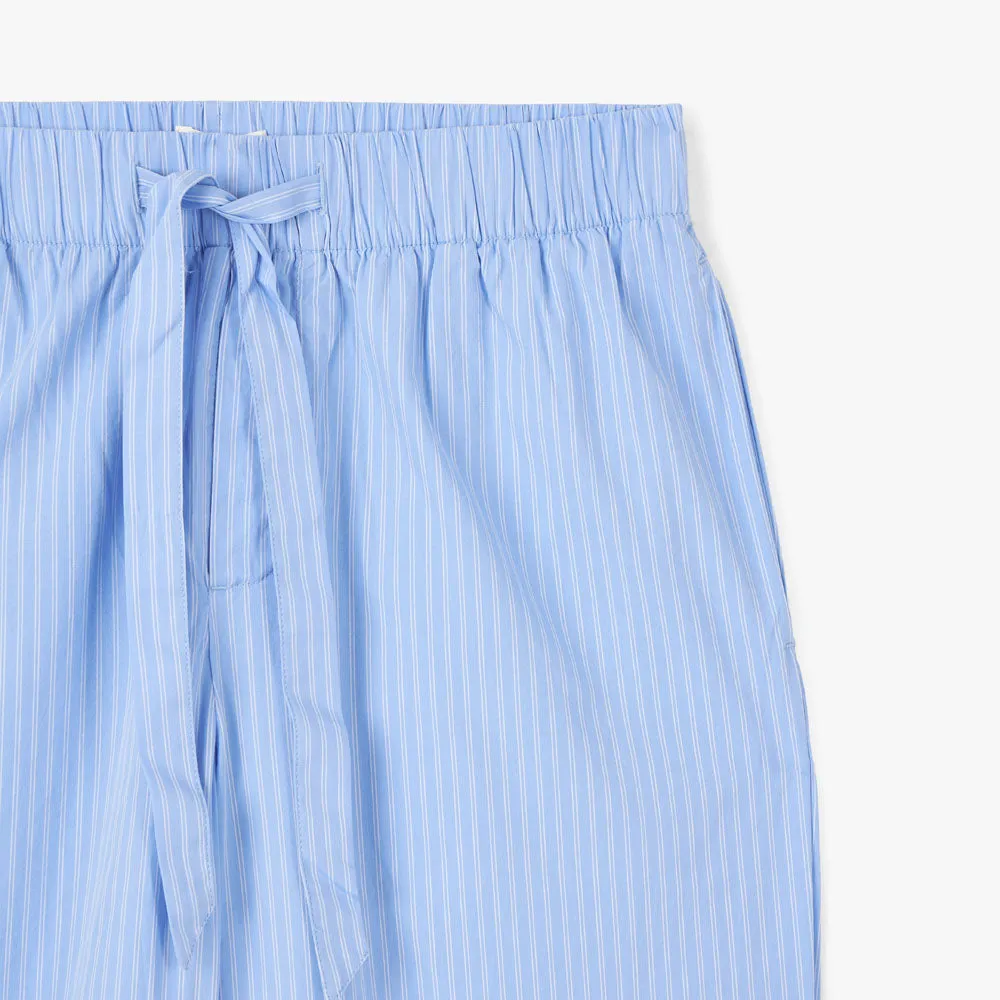 Tekla Poplin Pants / Pin Stripes