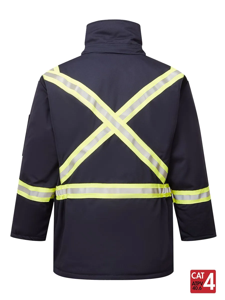 Ultrasoft 9 Oz Hi-Vis Insulated Parka - 215