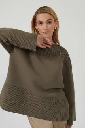 Valentina Sweater - Olive