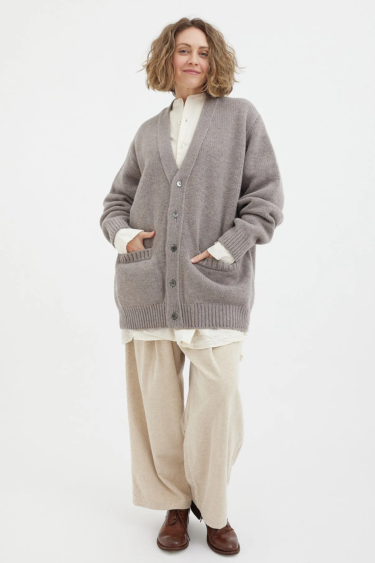 Veritecoeur - Unisex Knit Cardigan - VCK-265U