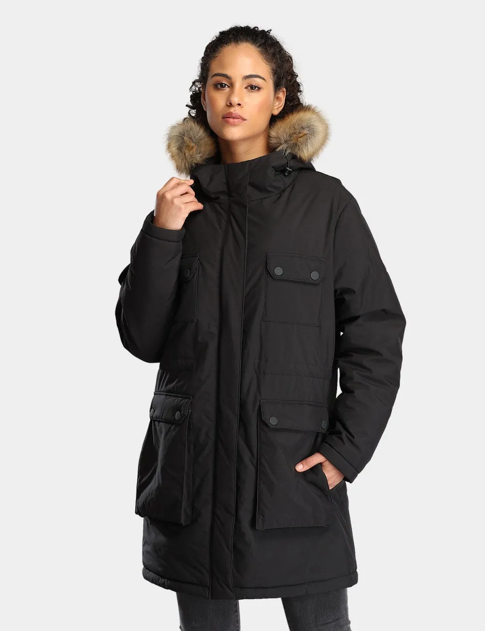 Women's Heated Thermolite® Parka (4 Heating Zones) (Apparel Only)